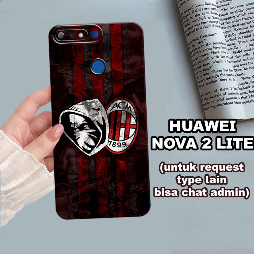 CC29/ Softcase karet lentur untuk huawei nova 2 lite/Motif bola/case huawei nova 2 lite/kesing huawe