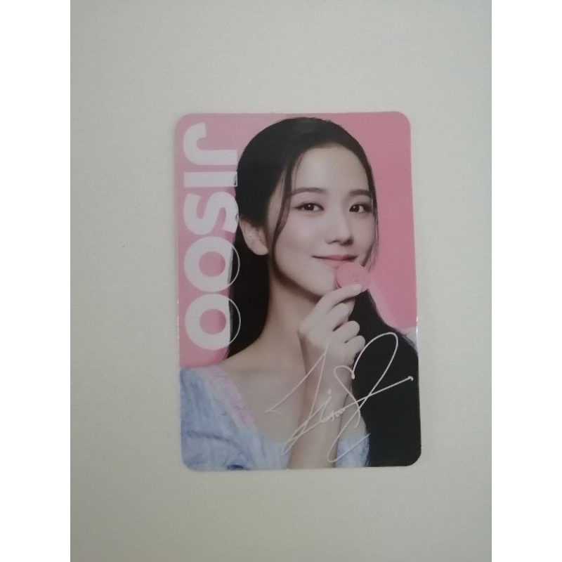 Kartu Jisoo Blackpink - Photocard Jisoo