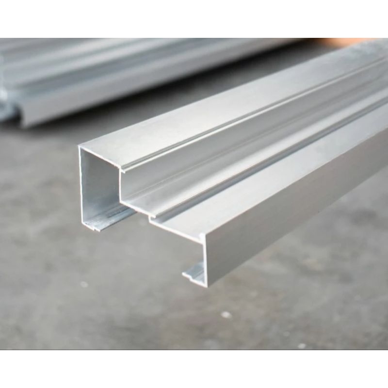 Kusen Aluminium Catokan 3in/Kusen Z Kaca Mati 0414 Custom (Notes)