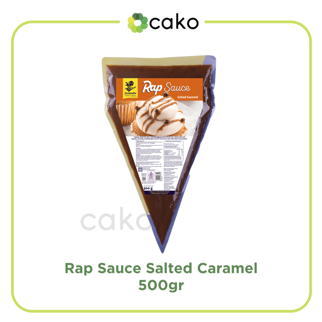 

Rap Zeelandia Sauce Salted Caramel 500gr