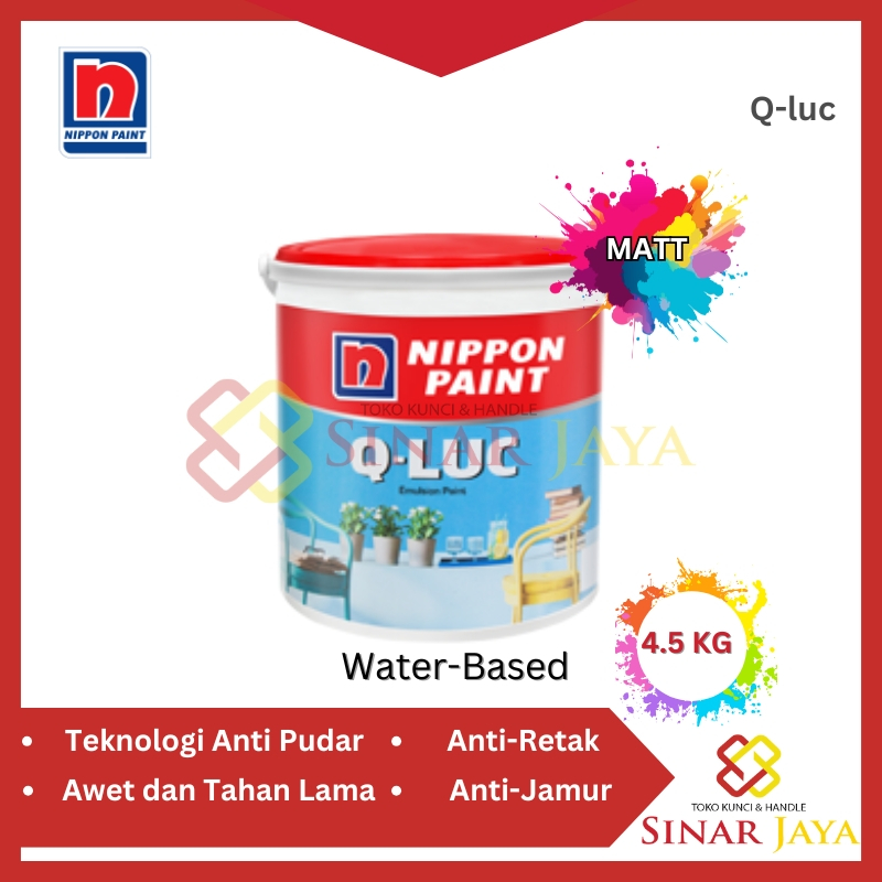 Q-LUC -4,5Kg- CAT DINDING INTERIOR NIPPON PAINT