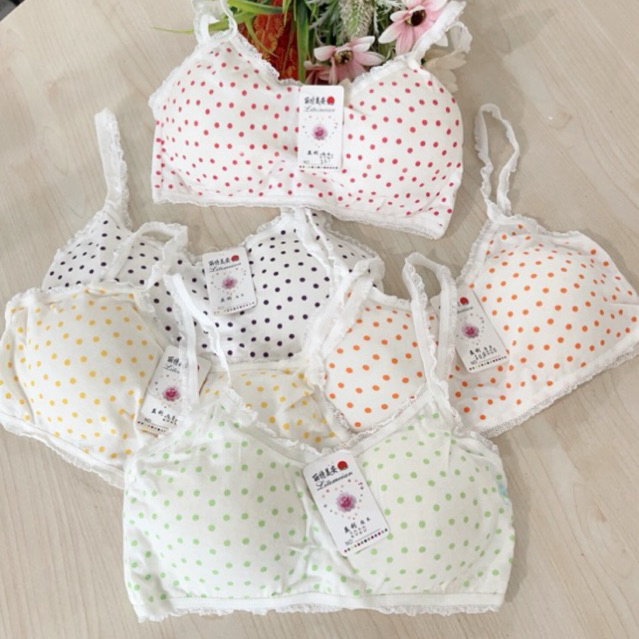 BRA REMAJA (K-A68) MNISET / PAKAIAN DALAM WANITA SOFT TANPA KAWAT