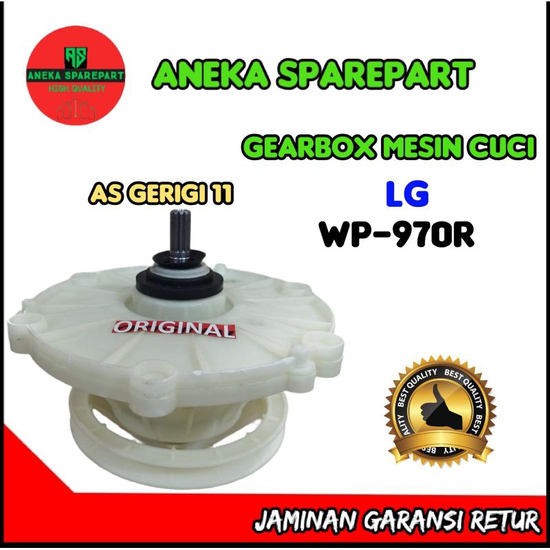 gear box/girbox mesin cuci LG type WP-970R ORIGINAL