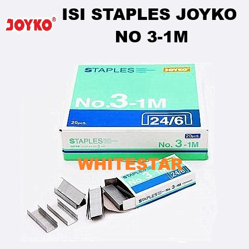 

isi staples / stapler joyko no 3-1m