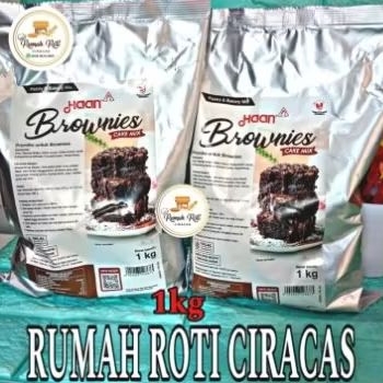 

BROWNIES HAAN 1KG CAKE MIX BAKERY HALAL COKELAT CHOCOLATE OVEN