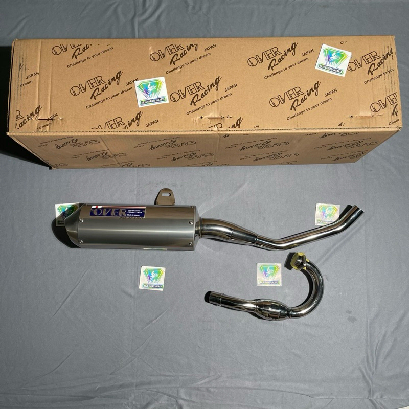 Knalpot OVER JAPAN JEPANG Original KLX 150 PNP