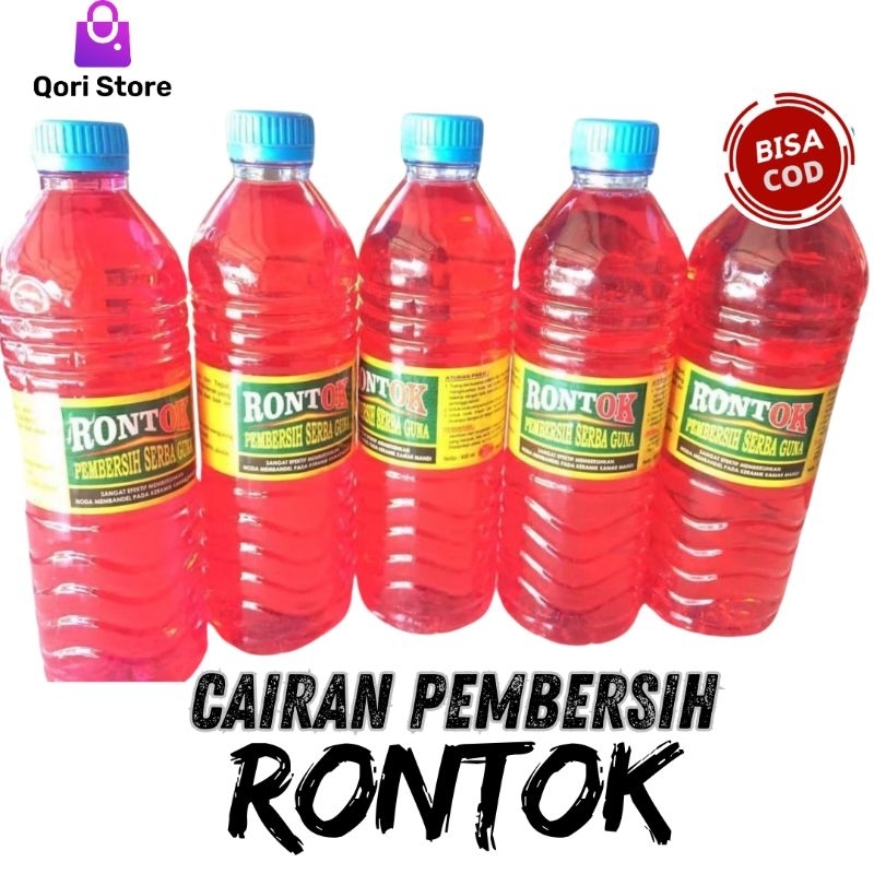 Qori Store - Cairan Rontok / Cairan Rontok Kerak Kamar Mandi / Pembersih Kamar Mandi / Cairan Pember