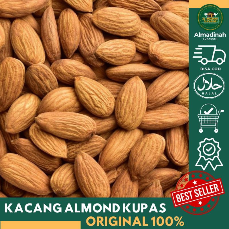 

KACANG ALMOND KULIT DAN KUPAS