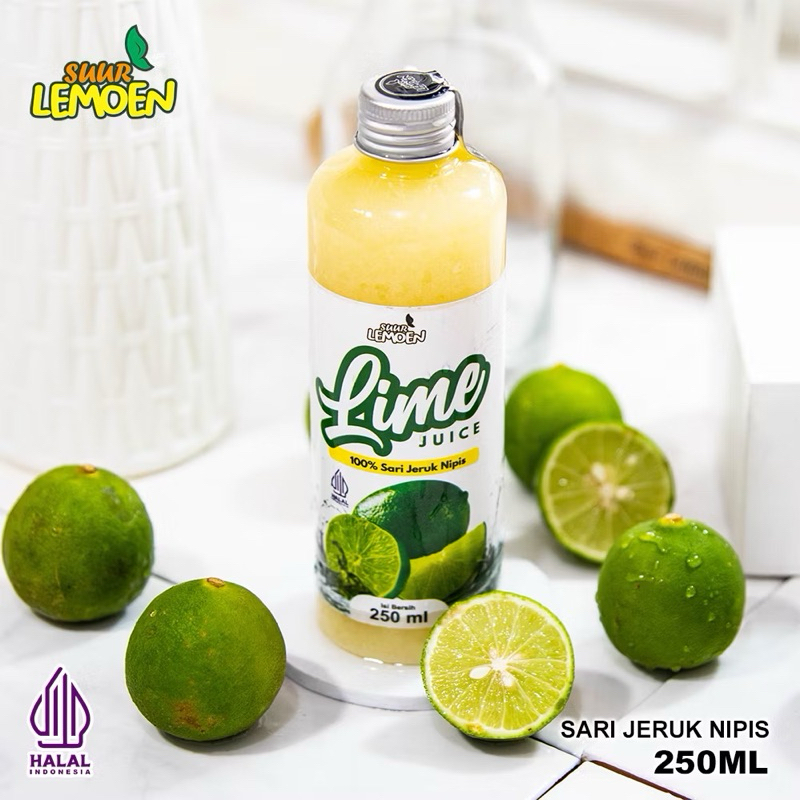 

Suur Lemoen - Sari Jeruk Nipis Murni / Pure Lime Juice 500ml