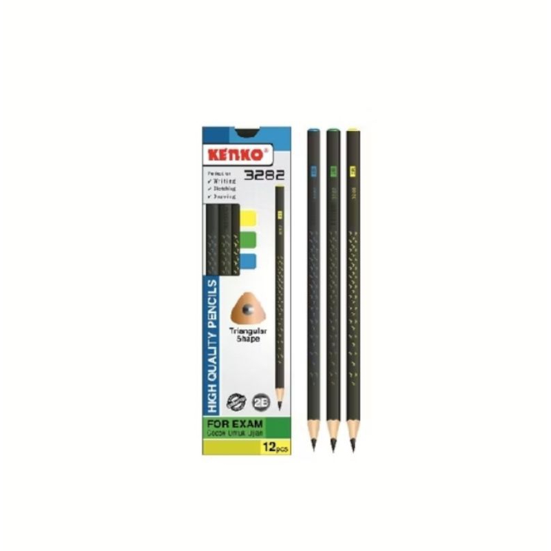 

Pensil 2B KENKO 3282 1 kotak isi 12