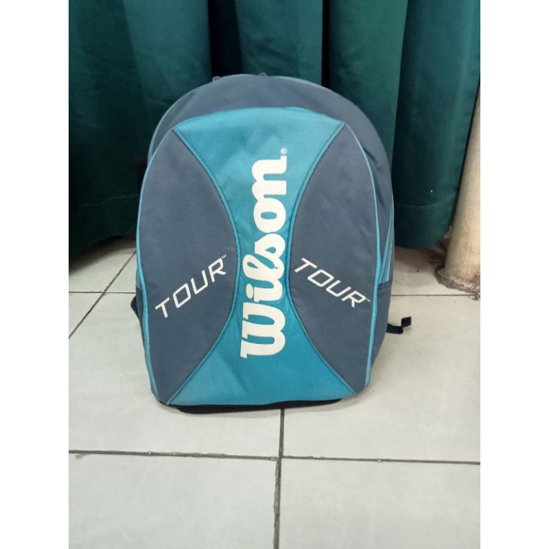 TAS RAKET TENIS WILSON TOUR  BACKPACK ORIGINAL SECOND