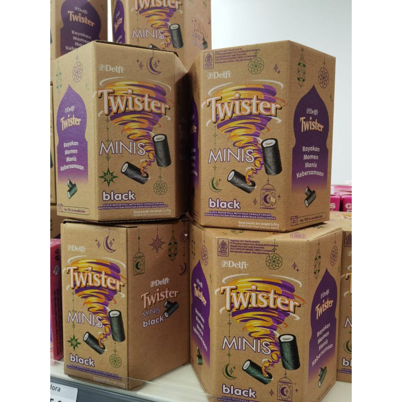 

TWISTER MINIS BLACK ISI 3PCS x 70G