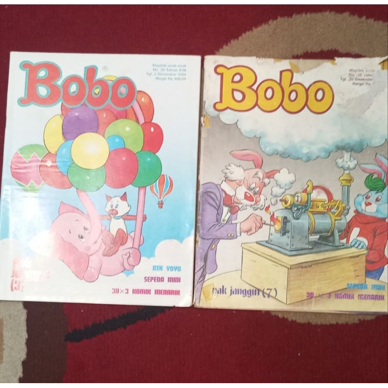 majalah bobo jadul tahun 89