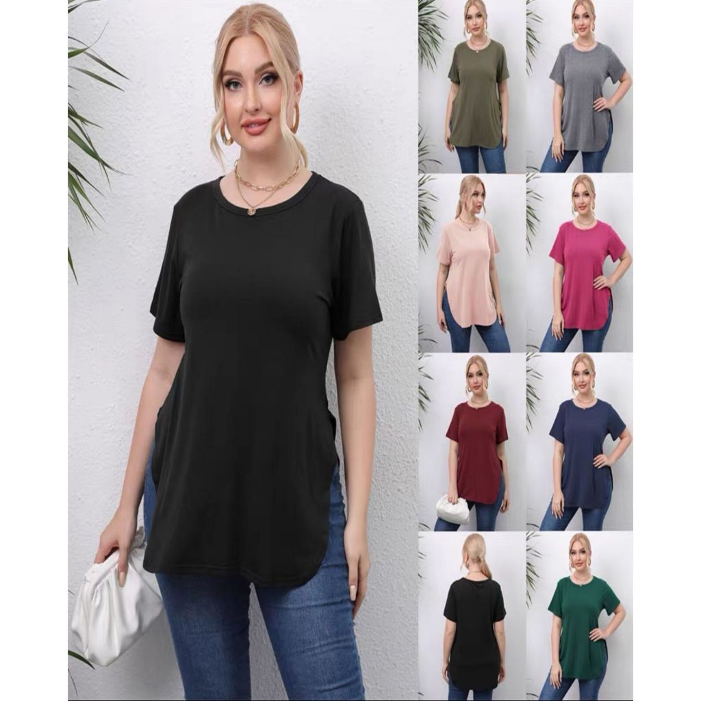 Bj Fashion/Kaos Oversize Polos/Kaos Oversize Jumbo/Bahan Spandek/Kaos Oversize Oval/All Size