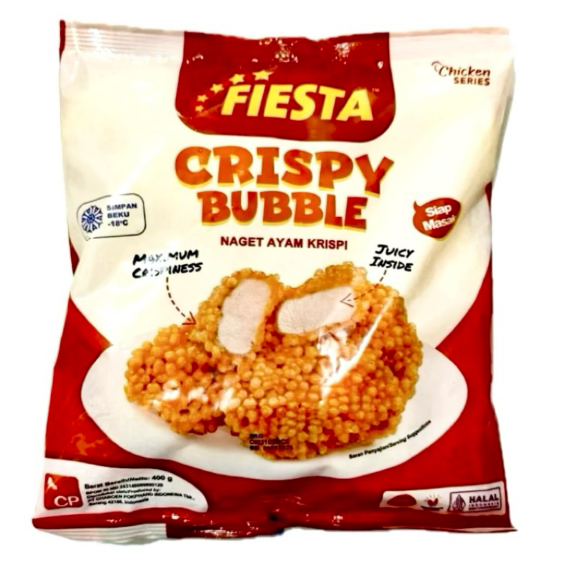 

Fiesta Nugget Ayam Crispy Bubble 400g