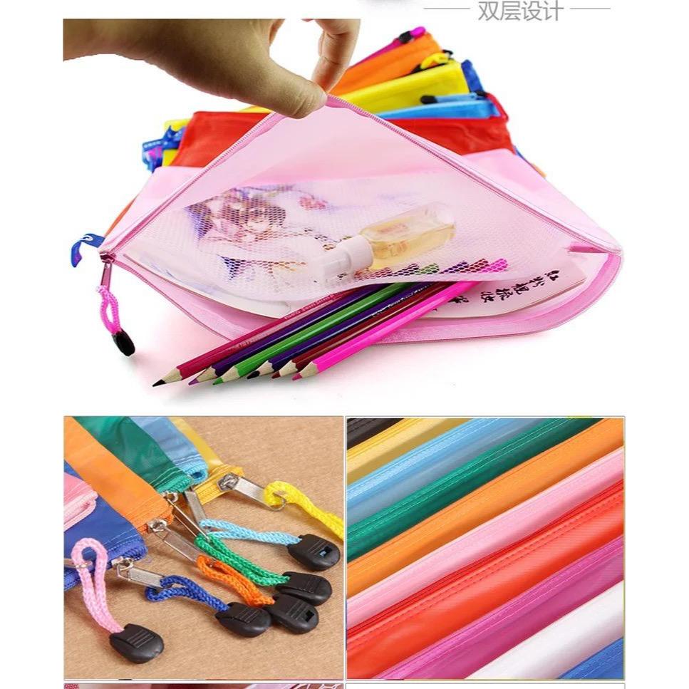 

BUDAYA Pouch Dokumen Pouch Make Up Kosmetik Dompet Map Sekolah Map Data