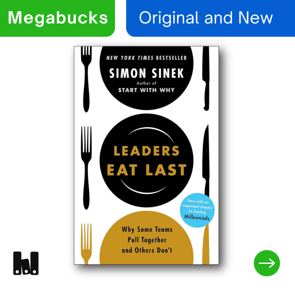 (Portfolio) Leaders Eat Last by Simon Sinek Original English