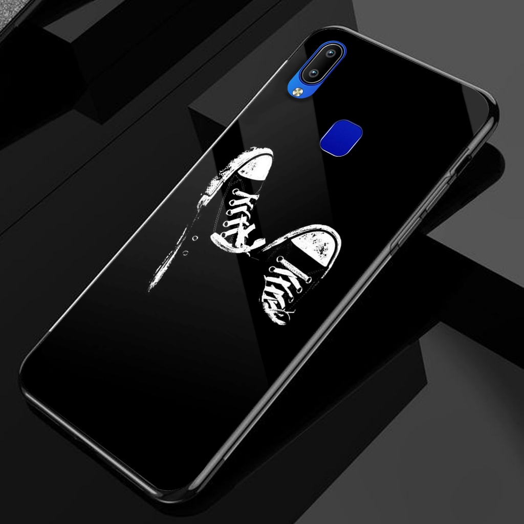 Case Vivo Y93 / 1814 - Casing Hp Vivo Y93 / 1814 - Motif ( BLACK ) - Silikon Hp Vivo Y93 / 1814 - So