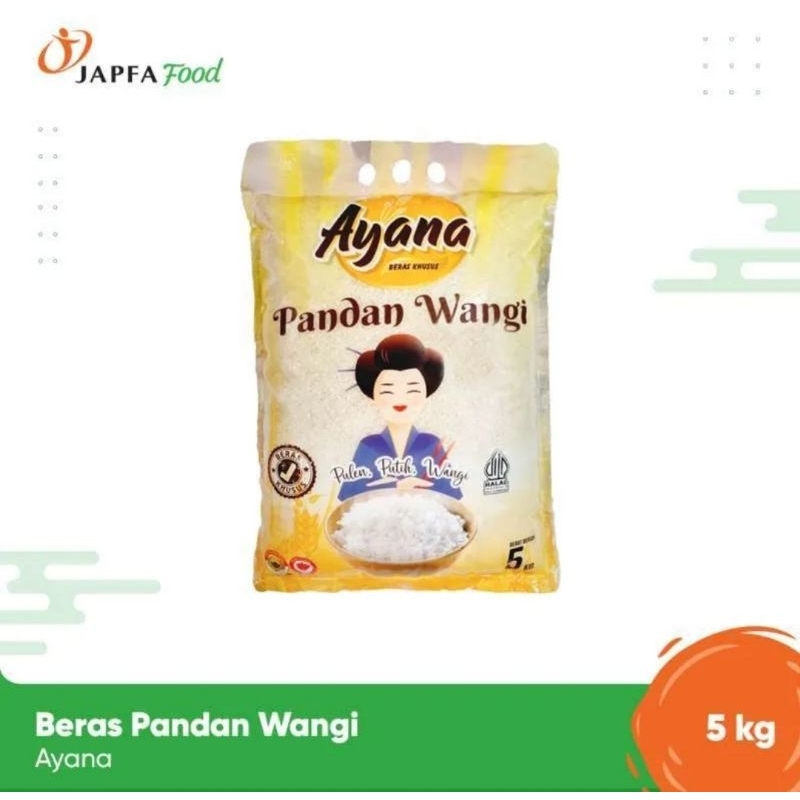 

Ayana Beras Pandan Wangi 5 kg