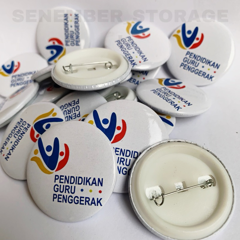 PIN PRESS GURU PENGGERAK - SOUVENIR GURU PENGGERAK - AKSESORIS GURU PENGGERAK