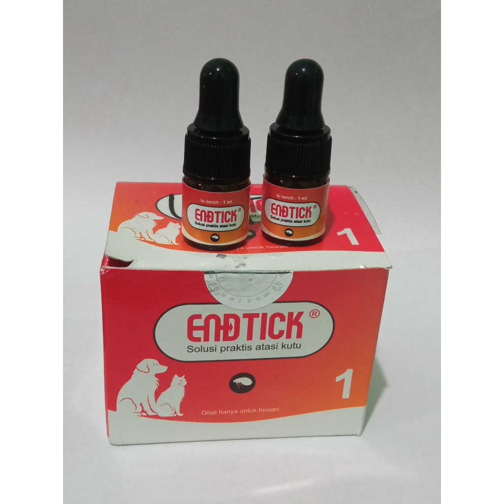 ENDTICK obat anti kutu kucing anjing 1ML MEDION