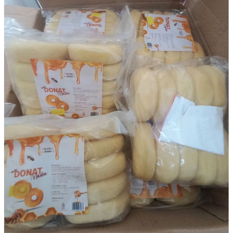 

Baru!Donat Madu frozen Premium isi 10pcs/enak empuk dan besar