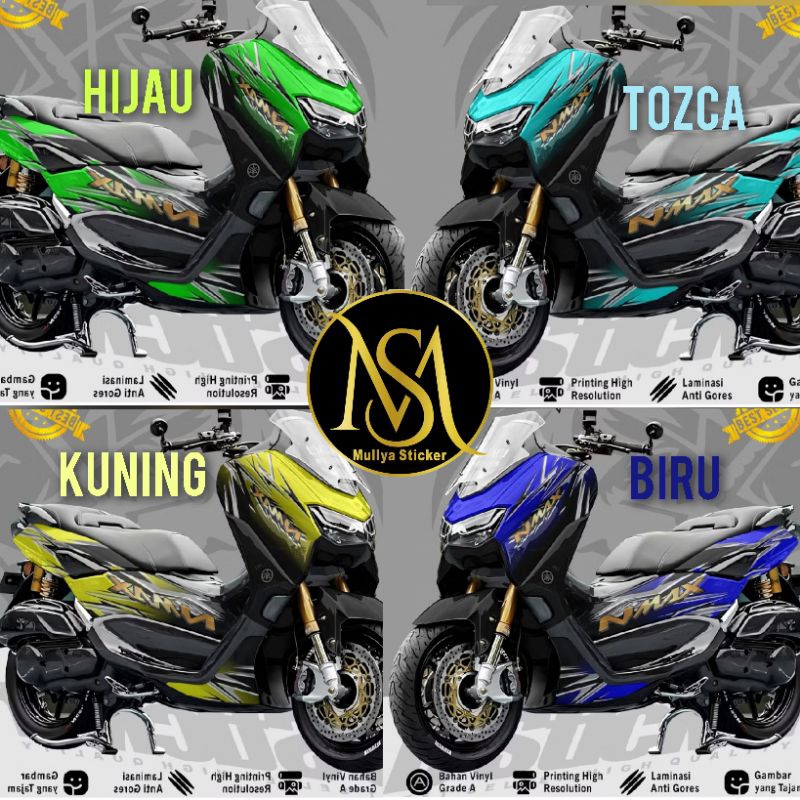 Stiker Decal Nmax New 2020 Full Body Grafis Airbrush