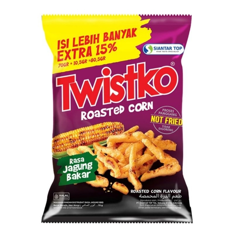 

Twistko Snack Jagung Bakar 70 g