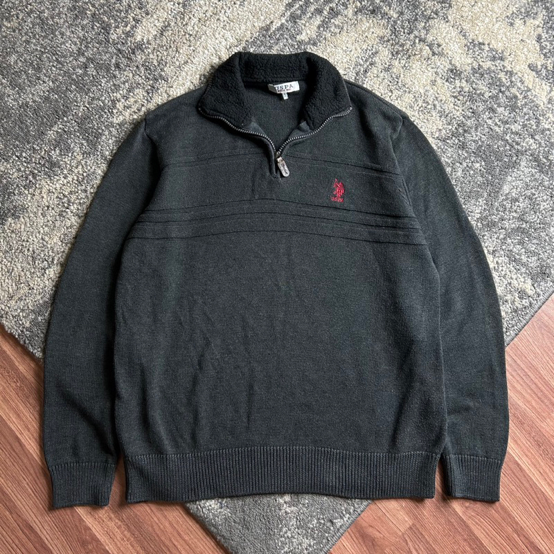 US Polo Assn Halfzip Knit