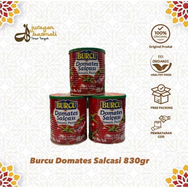 

BURCU TOMATO PASTE 830gr