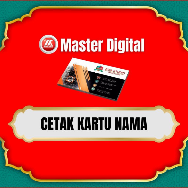 

Cetak Kartu Nama 100 Pcs