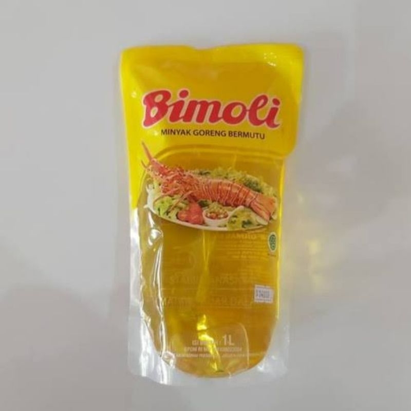 

minyak Bimoli kemasan 1 liter refil