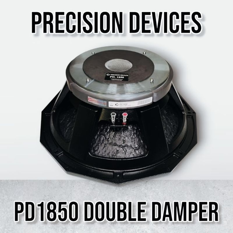 SPEAKER PD 18 INCH 1850 DOUBLE DAMPER
