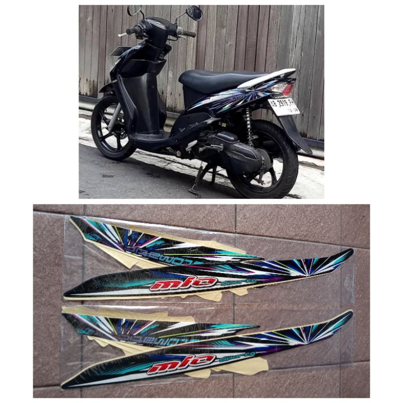 Stiker Striping Yamaha Mio Smile 2008 / Lis Body Mio Smile 2008