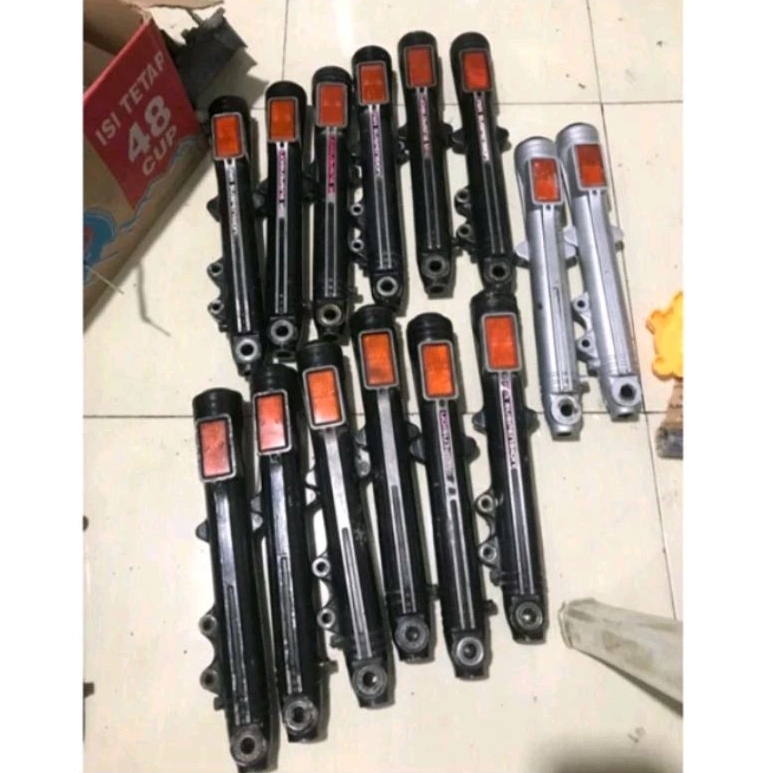 SEPASANG BOTTOM SHOCK SKOK DEPAN GL PRO GL MAX ORIGINAL SECOND COPOTAN