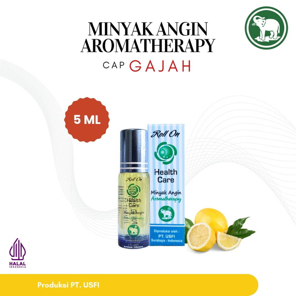 Cap Gajah Minyak Angin Aromatherapy Health Care 5 ML