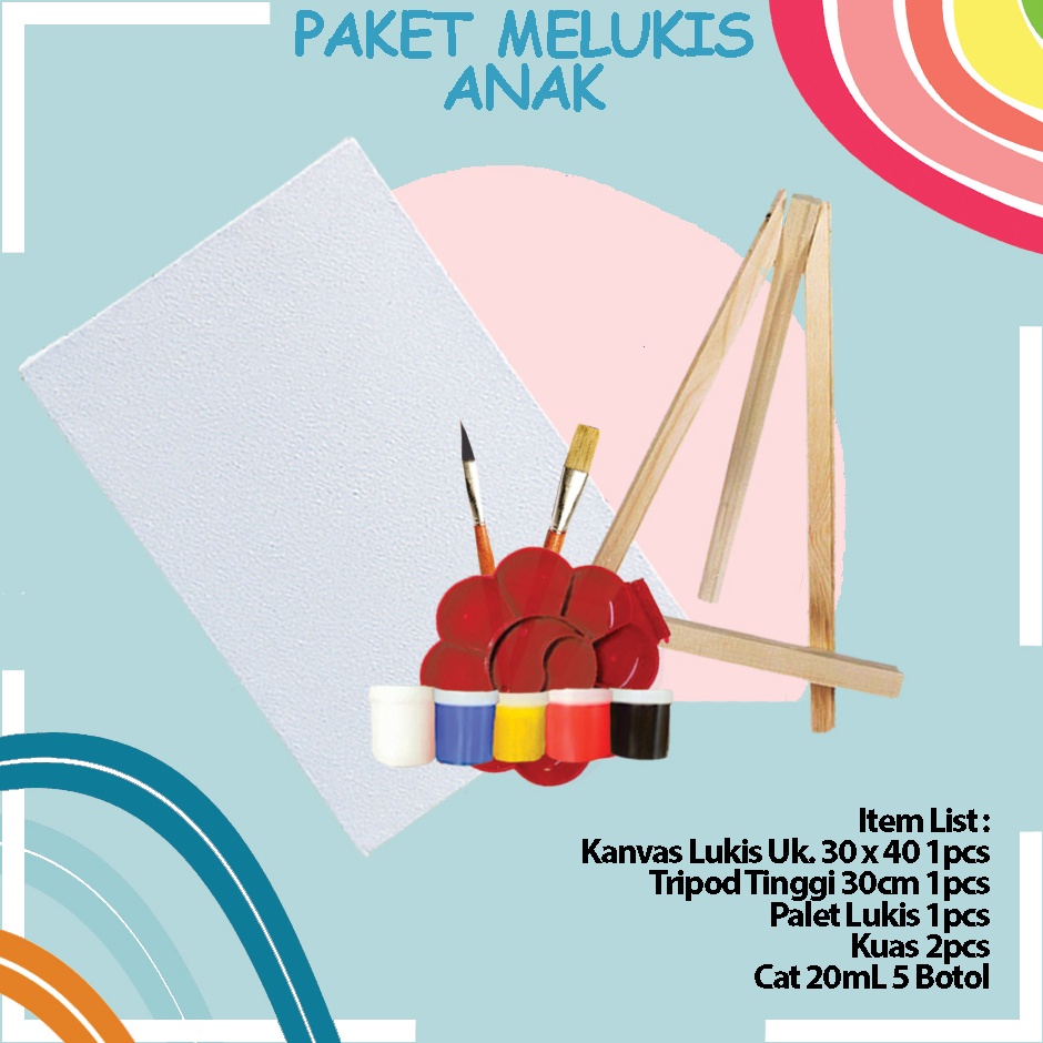 

Penjualan Murah Paket Melukis Kanvas Lukis Komplit Ukuran 3 x 4cm Murah Berkualitas