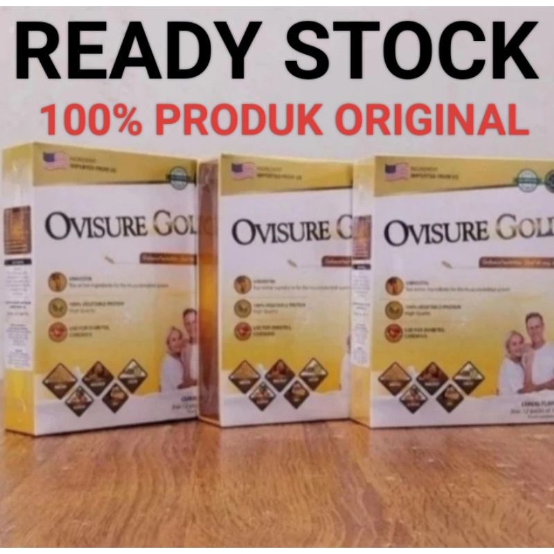 SUSU OVISURE GOLD ORIGINAL ASLI