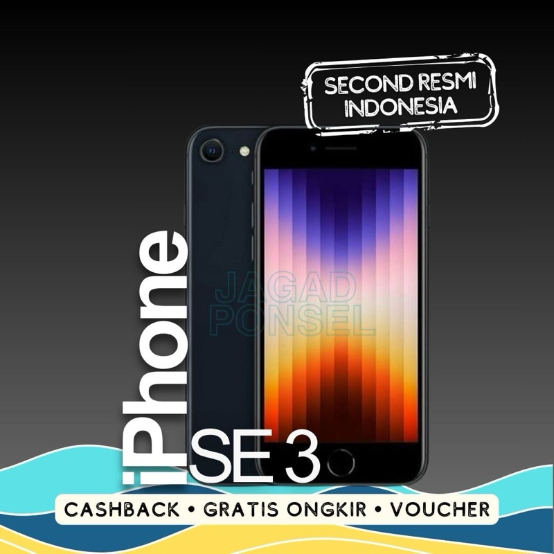 iPhone SE 2022 Gen 3 ex ibox / RESMI SECOND FULLSET