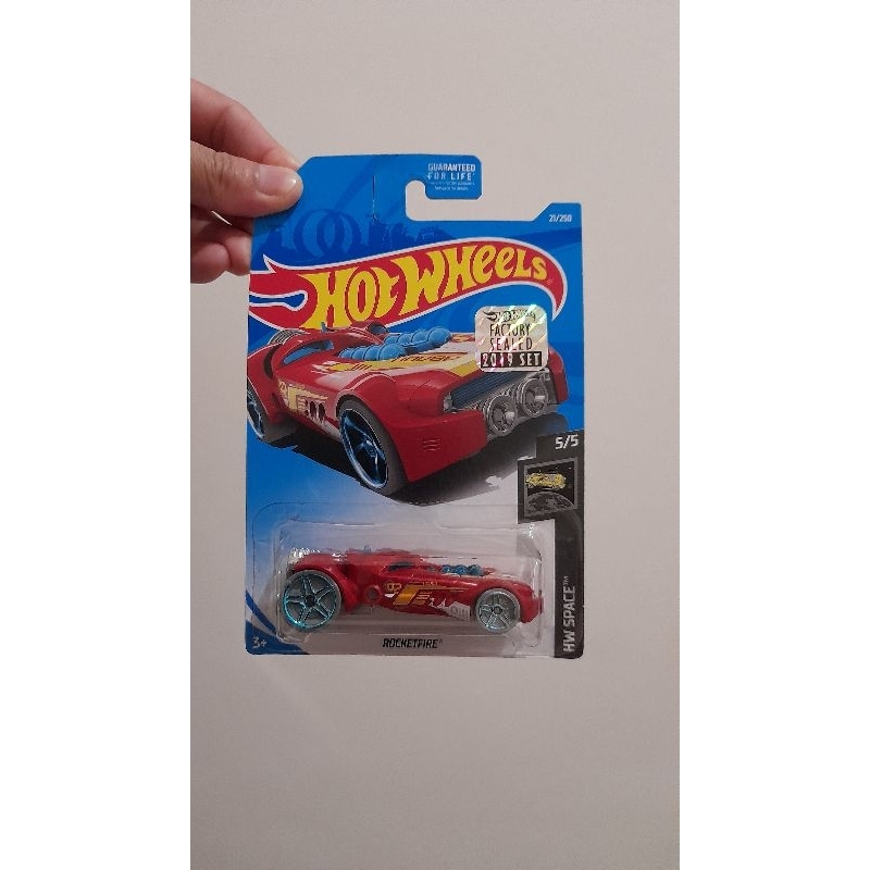 Rocket Fire HW Hot Wheels Mattel Space 5/5 Number 21/250 Limited