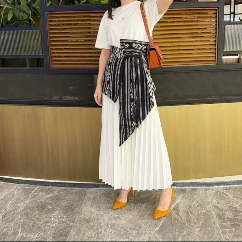 Obi Tenun Ikat Pinggang Etnik Belt