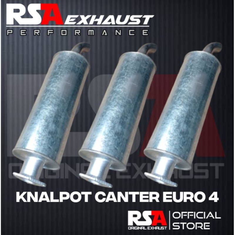 RSA EXHAUST | TABUNG KNALPOT TRUK CANTER EURO 4