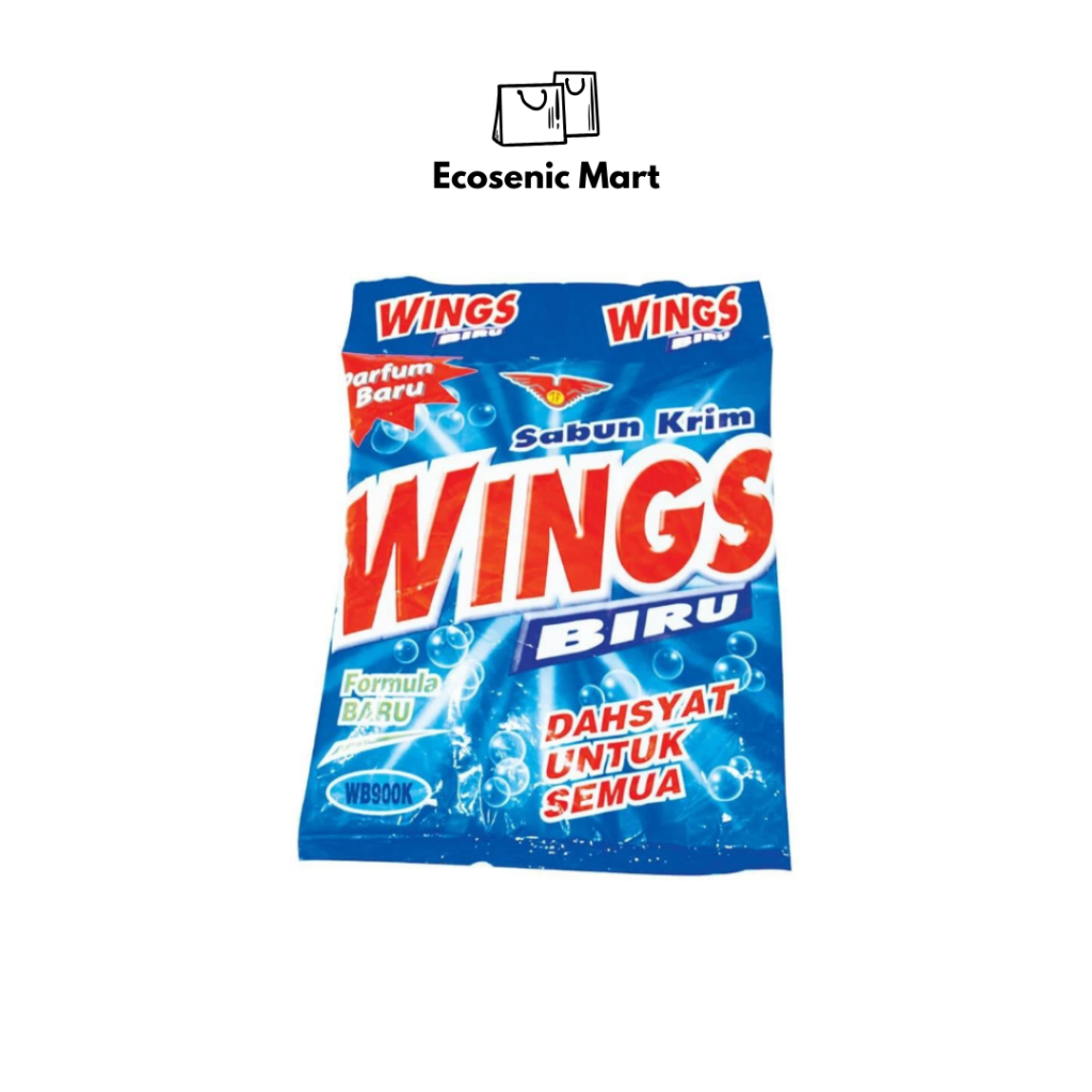 Wings Biru 350k Sabun Pencuci Piring 67gr