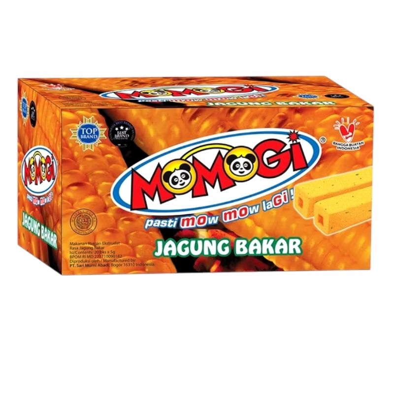 

Momogi Stick Jagung Bakar Snack Makanan Ringan 5gr