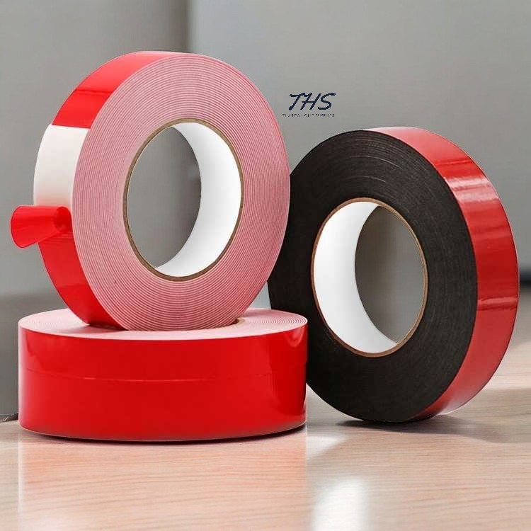 

Double Tape Foam 10mm 20mm 30mm TaffPACK Lakban Busa Panjang 10m 2 Sisi