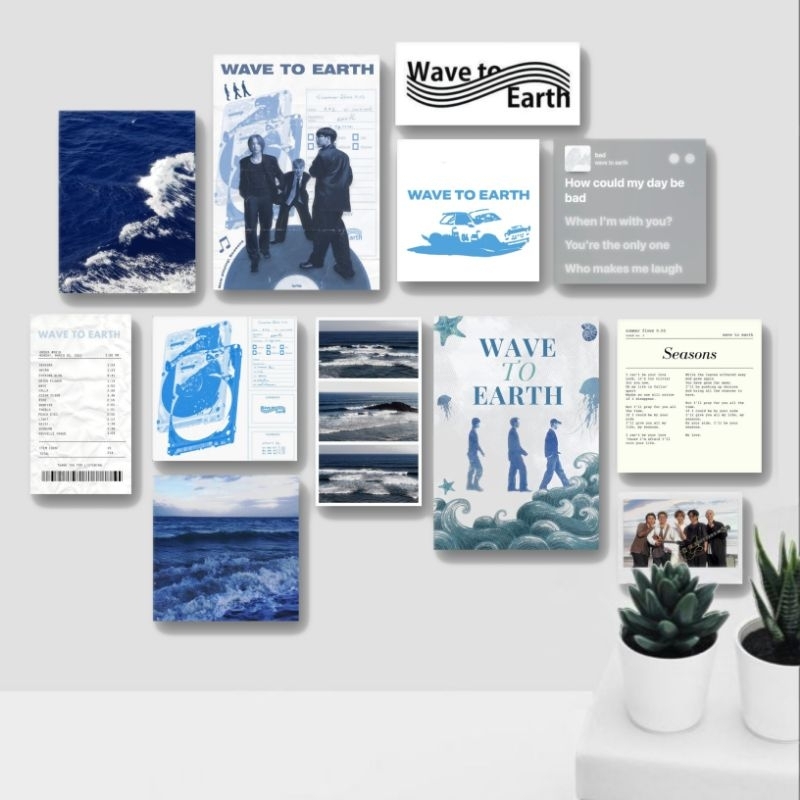 Walldeco Poster Aesthetic/wallpaper dinding/ art poster/poster dinding aesthetic