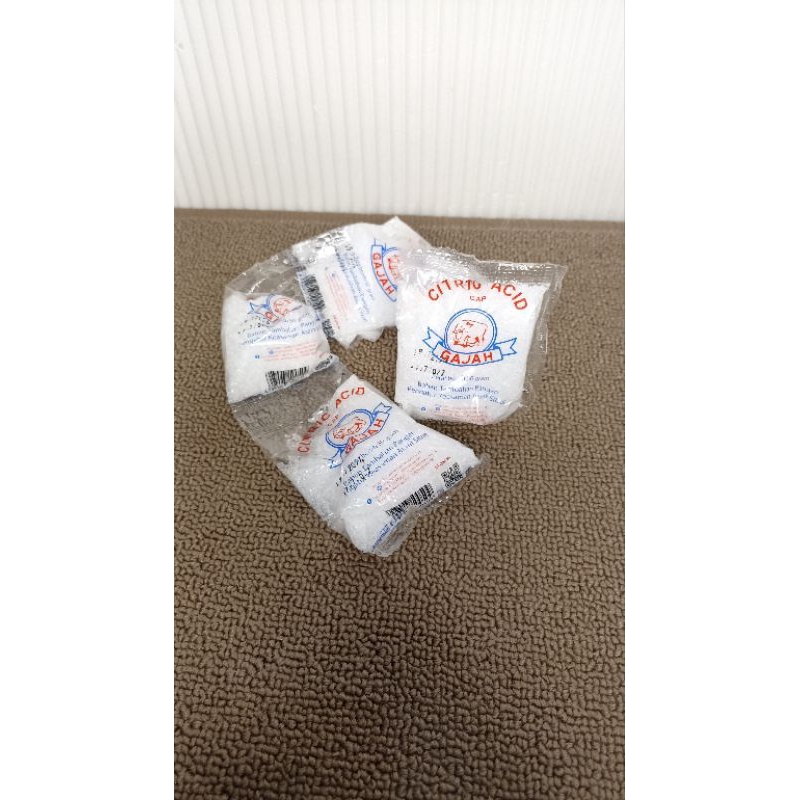 

Citrun | Sitrun | Citric Acid 50gr (1pack 20pcs)