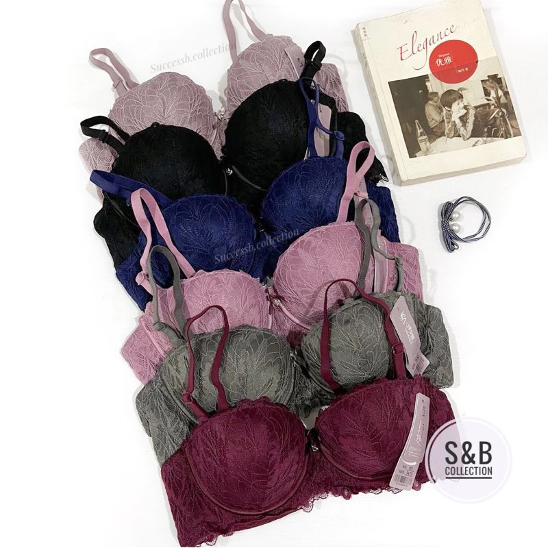 PUSH UP BRA, BRA LACE BUSA TIPIS, BH BUSA BERKAWAT, BH BRA BRUKAT BROKAT DENGAN KAWAT (7711)