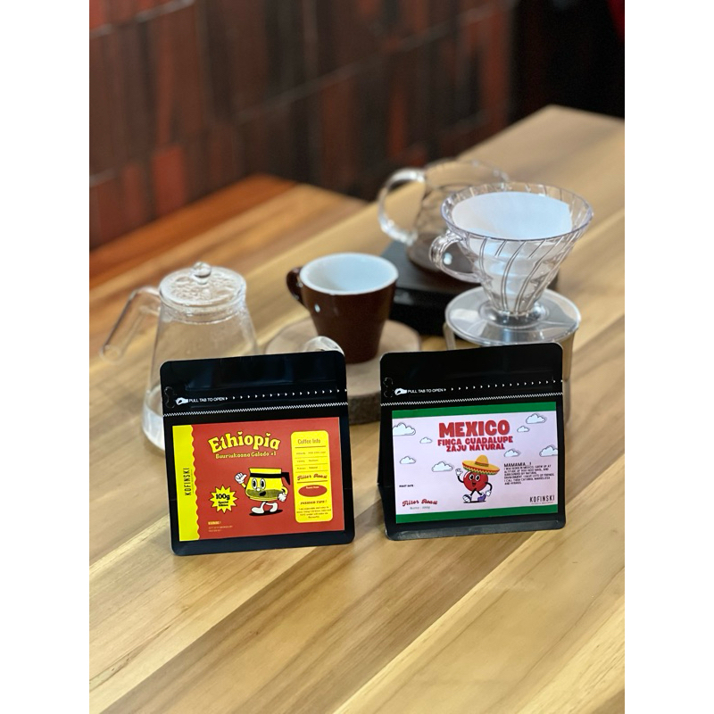 

Paket Bundling Kopi Manual Brew Mexico dan Ethiopia
