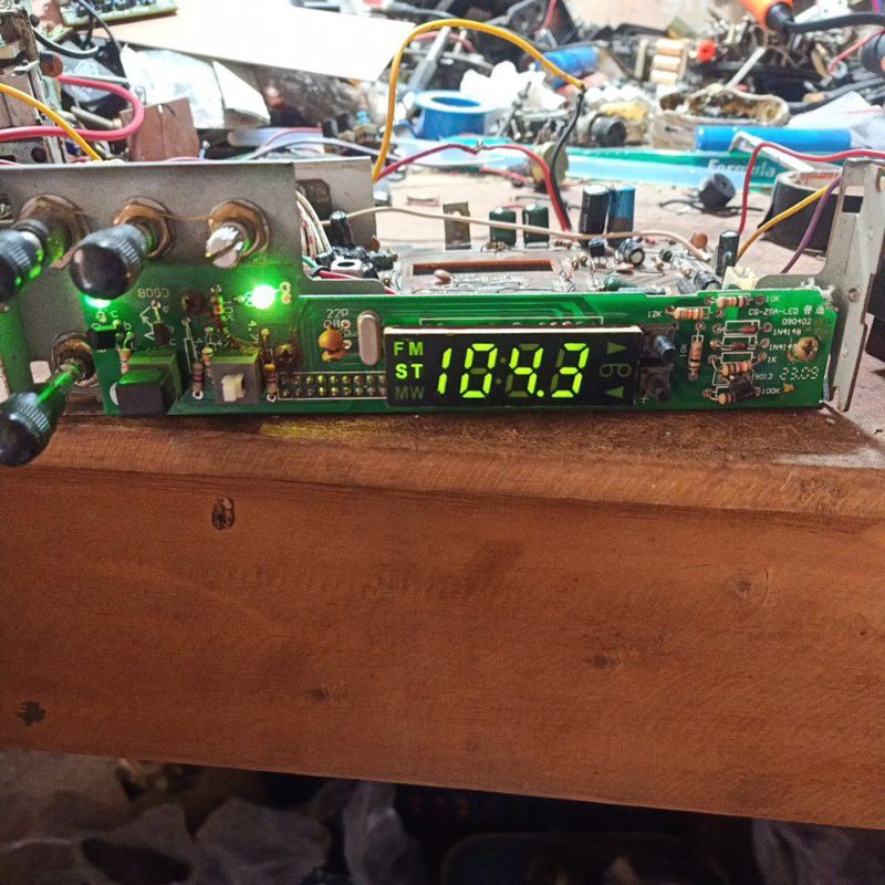 tuner fm plus mini amplifier+digital counter